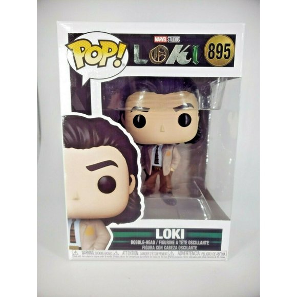 Funko 895 LOKI in Variant Jacket Marvel Studios Loki Disney+ New Unopened 2021 - Picture 2 of 11